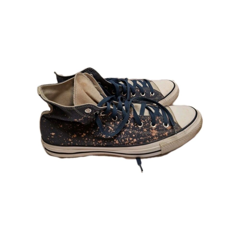 Converse Chuck Taylor All St Blue Studded Spikes High Top Sneakers Shoes Mens 13